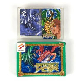 [] Famicom Dragon Scroll Revived Demon Dragon Box Theory/With Cards Painful