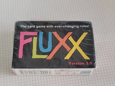 Juego de Cartas Fluxx Versión 3.0 Nuevo en Shrink Looney Labs Raro Edición De Colección Foto 1 de 4