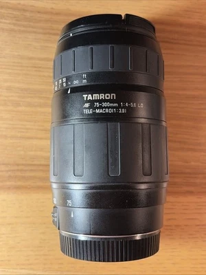 Tamron AF 75-300mm f/4-5.6 LD672 Macro Lens Tele-Macrq (1:3.9) - Image 1 of 4