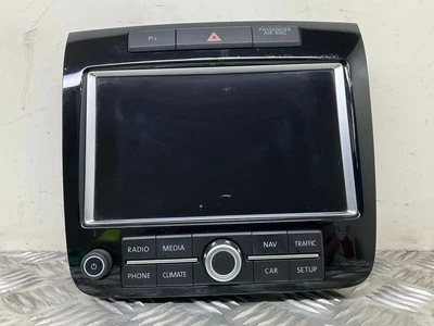 Volkswagen Touareg II 2011 Radio CD GPS reproductor unidad principal 7P6919603 MJA88362 Foto 1 de 4