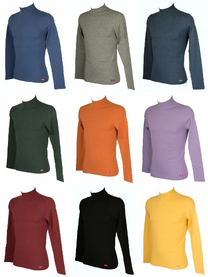 Lupetto mezzo collo uomo maglia manica lunga caldo cotone RAGNO SPORT articolo 0 - Immagine 1 di 1