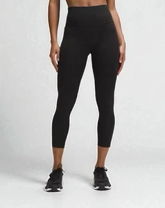 Legging Lululemon Wunder Under Crop tiro alto 21" negro talla 6 - Imagen 1 de 11