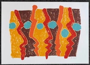 Friedrich Dickgiesser, "Sechs in Kalkar" Meisterschüler M. Lüpertz - Bild 1 von 5