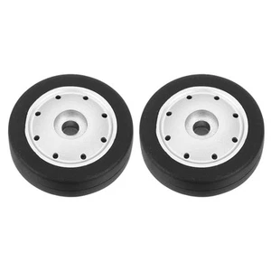 2Pcs 50mm Luggage Wheel Replacement, Suitcase Trolley Spinner Wheels, Black - Picture 1 of 6