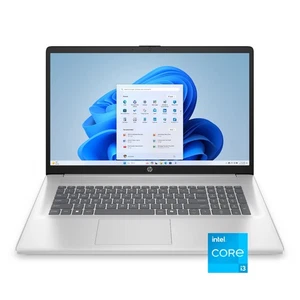 HP - 17.3" HD+ Laptop - Intel Core i3 - 8GB Memory - 256GB SSD - Natural Silver - Picture 1 of 13