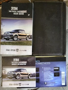 2014 DODGE RAM Owner's Manual 1500/2500/3500 FACTORY w/case ST SLT SXT - Picture 1 of 2
