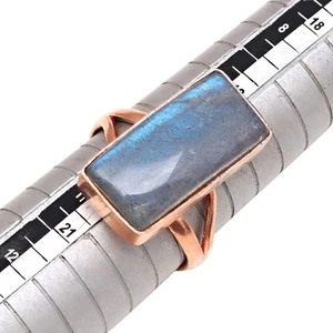 Labradorite Gemstone Handmade Silver Jewelry "10.5" - Picture 1 of 11