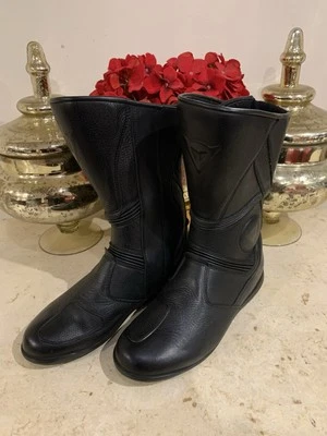 Dainese мотоцикла из натуральной кожи Goretex ботинки самого высокого качества 42 новом состоянии! - Изображение 1 из 4