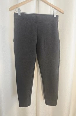 Soft Surroundings Skinny Pants Petite Smal Gray Pull On Legging - Image 1 of 4