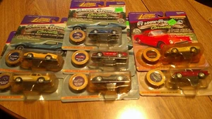 Konvolut 7 verschiedene Johnny Lightning Classic Customs Korvetten von 1997 #BLK SH - Bild 1 von 15