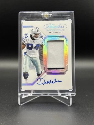 2023 Panini Flawless Demarcus Ware Patch Auto #2/20 Dallas Cowboys - Image 1 of 2