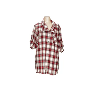 Vince mehrfarbig kariert Knopfleiste - XS - Bild 1 von 4