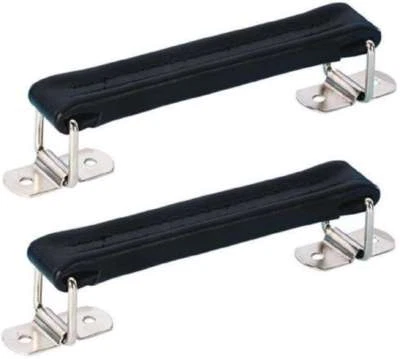 2x Adam Hall 3417 Ledergriff 165mm lang Koffergriff Griff Kistengriff Tragegriff - Bild 1 von 4