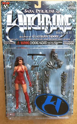 Sexy Clásica Clayburn Moore Rara Bruja Hoja FIGURA/VENTA DE $1 Foto 1 de 4