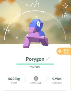 ► Pokemon Go Porygon ✨  Shiny Fashionable Porygon ✨ ► Fast Skip 24 Hour - Picture 1 of 2