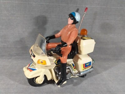 Moto Police Brabo Toy jouet vintage - Photo 1/4