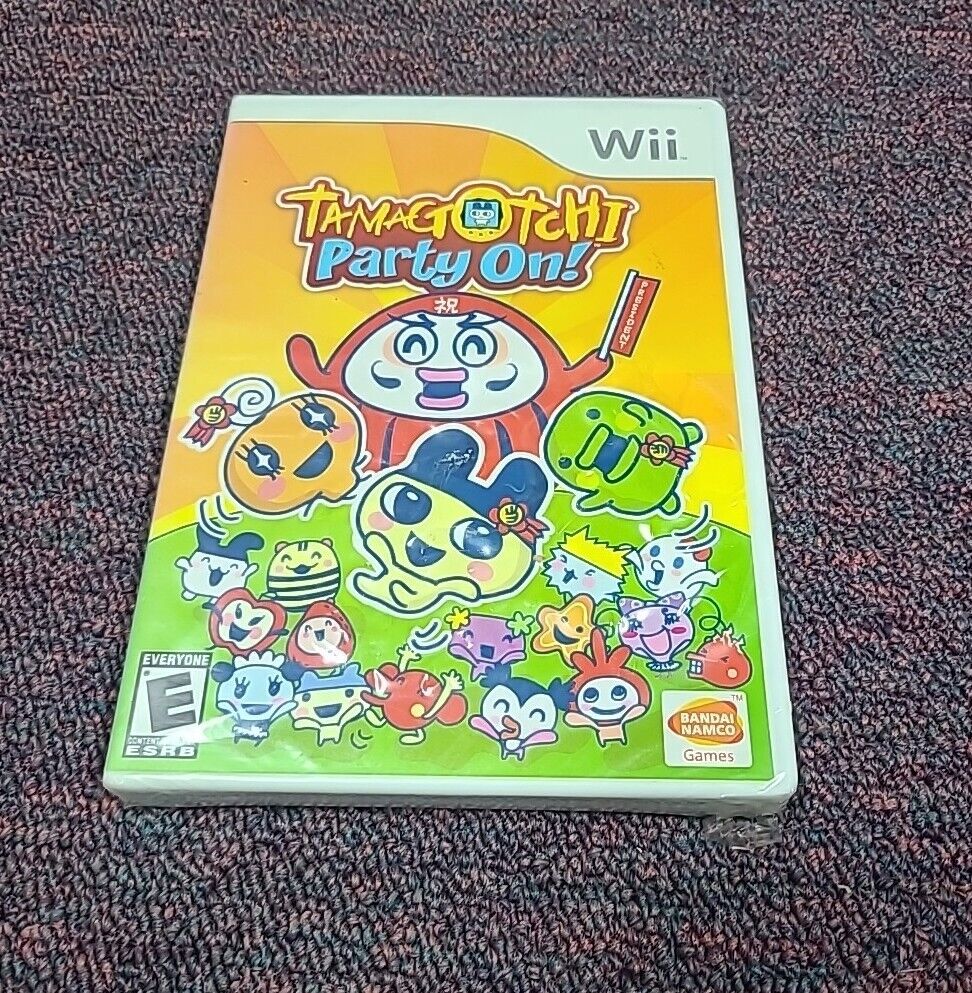 Tamagotchi Party On (Nintendo Wii) Wii (Brand New & Factory Sealed) Ships Immed.