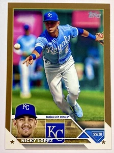 2023 Topps Update Series - Gold #US151 Nicholas Lopez /2023 - Picture 1 of 2