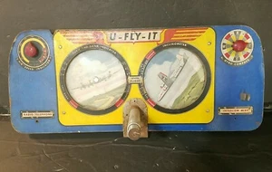 RARE !!! Vintage U-Fly-It Toy Flying Plane American Airlines AA Douglas DC-6  - Picture 1 of 12