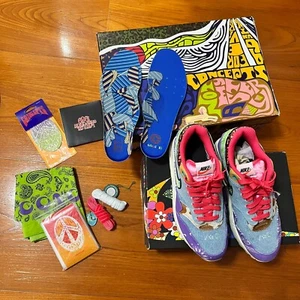 Size 8 Authentic Concepts x Nike Air Max 1 SP Far Out DN1803-500 Special Box JP - Picture 1 of 9