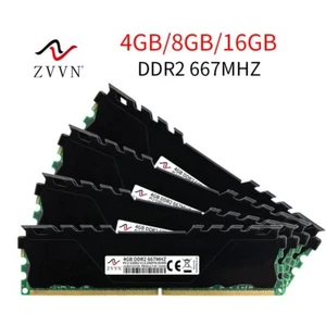 16GB 8GB 4GB DDR2 667MHz PC2-5300U 240Pin intel DIMM Desktop PC Memory SDRAM LOT - Picture 1 of 15