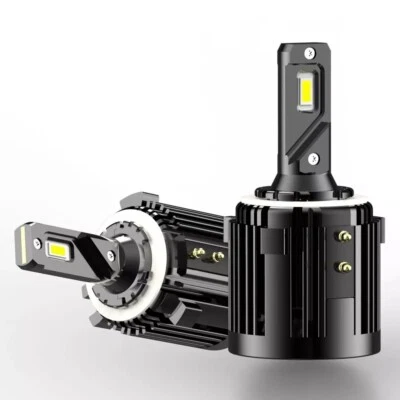 VW Golf MK6 MK7 - H7 COB LED Headlight Bulbs Kit 7600 Lumens Canbus 72W HID G2 - Image 1 of 4