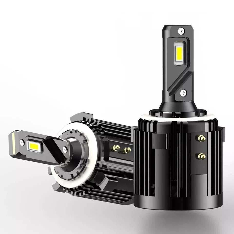 VW Golf MK6 MK7 - H7 COB LED Headlight Bulbs Kit 7600 Lumens Canbus 72W HID G2 - Image 1 of 4