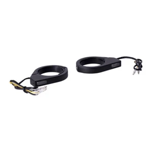 Motorrad Gabel Gabelklemmen LED Blinker Set ECE 45-52mm - Bild 1 von 2