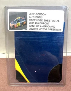Jeff Gordon Race Used Sheet metal 2008 Bank of America 500 #24 Nascar (D1) - Picture 1 of 1