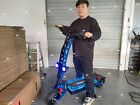 NEW 6000W DUAL MOTOR ELECTRIC SCOOTER 60V LITHIUM BATTERY WITH FOLDABLE SEAT