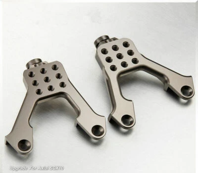 1 Pair CNC Alloy Front Shock Hoops / Rear Shock Hoops for Axial SCX10 #1279 - Image 1 of 4