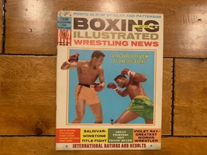 BOXING ILLUSTRATED WRESTLING NEWS MAGAZINE VINTAGE DEC 1965FULLMER ALI - Picture 1 of 9