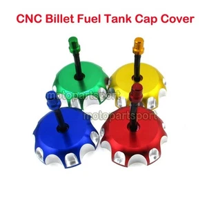 CNC Gas Billet Fuel Tank Cap For Suzuki LTR450 DRZ50 DRZ70 DRZ125 DRZ400 DRZ400E - Picture 1 of 6
