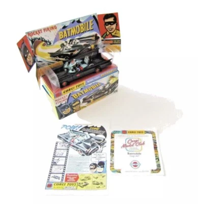 Corgi Model Batmobile 2024 Reissue No 267 Matt Black Exclusive Club Edition - Image 1 of 4