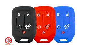 3x New KeyFob Remote Fobik Silicone Cover Fit / For Select GM Vehicles.. - Bild 1 von 4