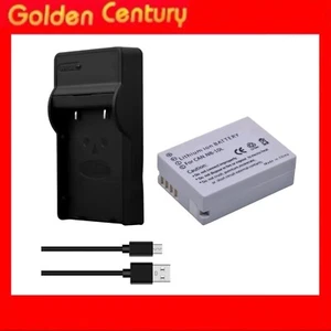 NB10L Battery /Charger for Canon NB-10L and Canon PowerShot G1 X, G3 X, G15, G16 - Picture 1 of 5