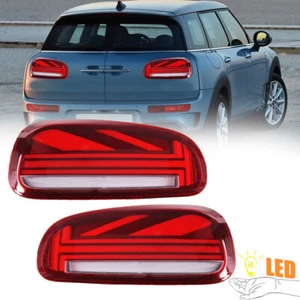 For 2016-2023 Mini Clubman Cooper F54 Sequential LED Tail Lights Red Rear Lamp - Picture 1 of 10