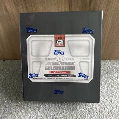 Topps Trading Cards Star Wars Celebration 2023 Brand New Sealed Volume 4 - Image 1 of 4