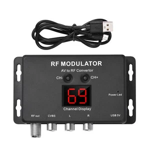 M60 RF Modulator AV to RF Converter F5Z6 - Picture 1 of 5