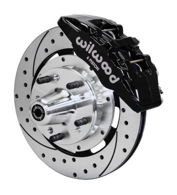 Wilwood 140-12836-D for Dynapro 6 Front Hub Kit 12.19in Drilled 79-81 Camaro - Image 1 of 4