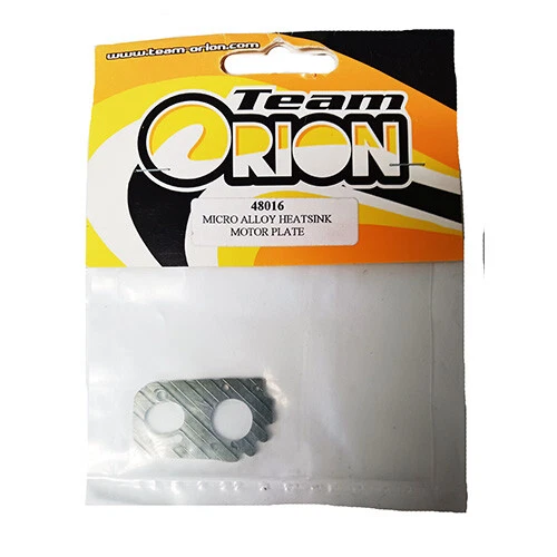 Team Orion Aluminum Alloy Heatsink Motor Plate for HPI Micro RS4 ORI48016 - Image 1 of 1