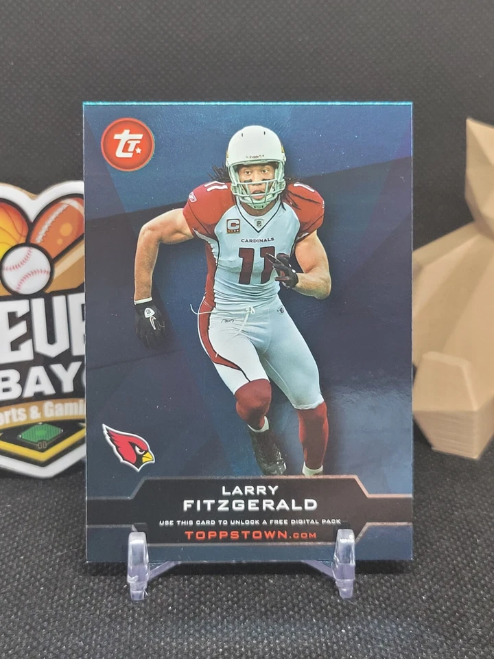 Larry Fitzgerald 2011 Topps ToppsTown #TT-33 Arizona Cardinals (CBRP) - Image 1 of 2