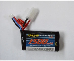 Carson 500608199 - 7,4V/1500mAh LiION Akku FE-Line TAM - Neu - Bild 1 von 1