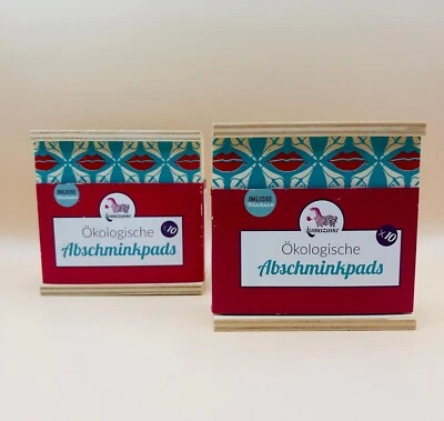 2X Lamazuna Ökologische Abschminkpads (10Stk.) *NEU* - Bild 1 von 2