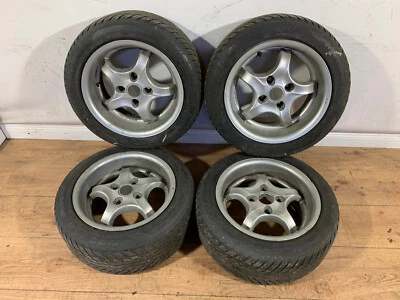 Brock Alufelgen Felgen 14 Zoll B 5714 Lochkreis 4x100 ET 25  BMW Opel VW . 7Jx14 - Bild 1 von 4