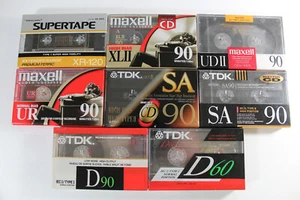 Lot of 8 Assorted Sealed Cassette Tapes - Picture 1 of 17