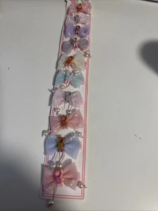 Cute Bear Pearls Girls Hair Clip Set - Picture 1 of 1