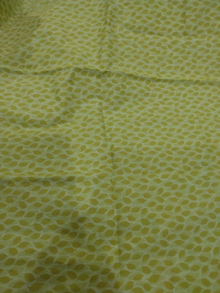 Prospect Park Kitty Yoshida Benartex Green Leaf Fabric leaves sewing quilting  - Image 1 of 1