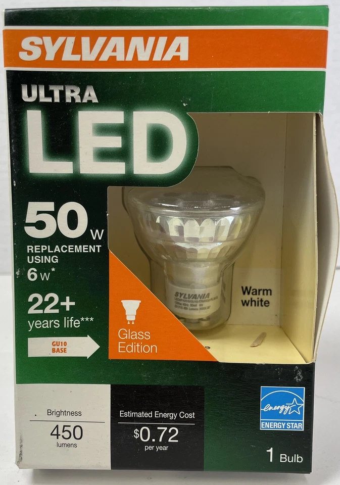 SYLVANIA Ultra 50-Watt EQ LED Reflector Warm White - Image 1 of 4