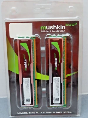 Mushkin ECO2 DDR3 16GB RAM Kit (2x8GB) PC3L-12800 NEW - Image 1 of 4
